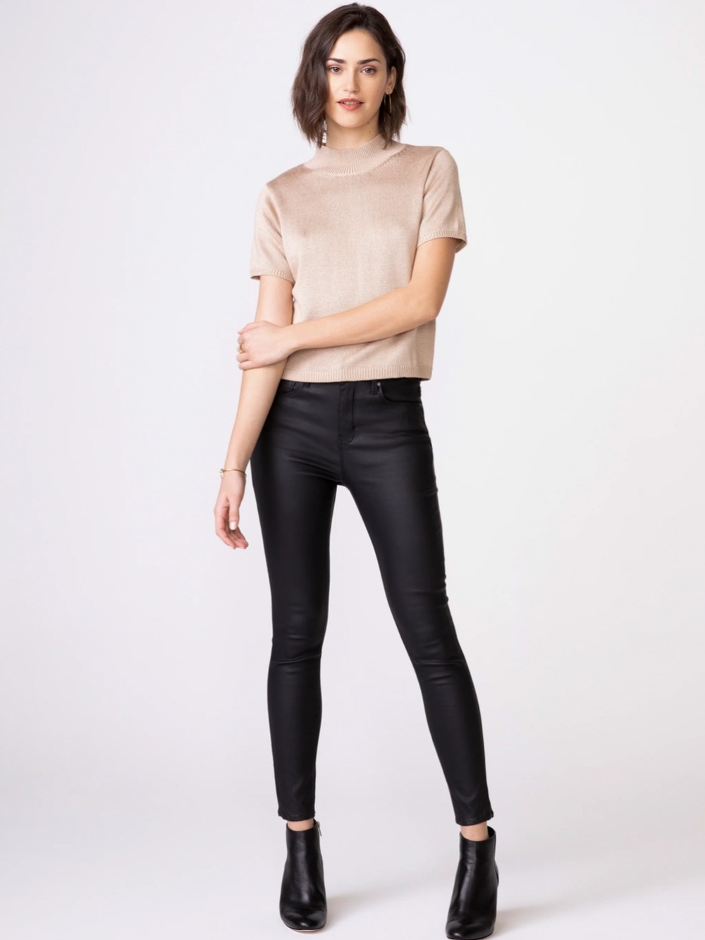 Unpublished OLIVIA High Rise Skinny Vegan Leather Pants